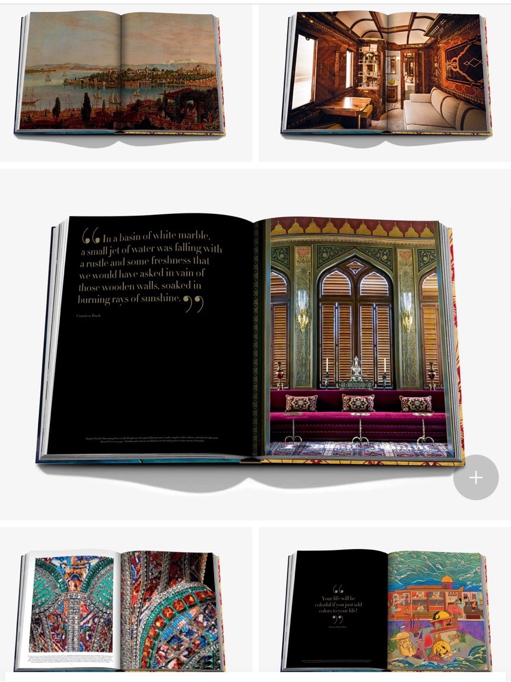 Assouline Golden Opulence Decorative Book in Gold - Picture 4 of 9